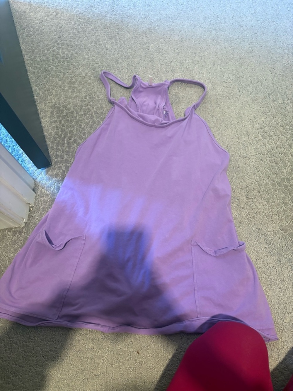 Purple free people movement hot shot dress size small! Barley worn! Super cute
